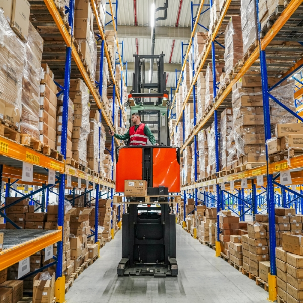 Forklift & Reach truck driver