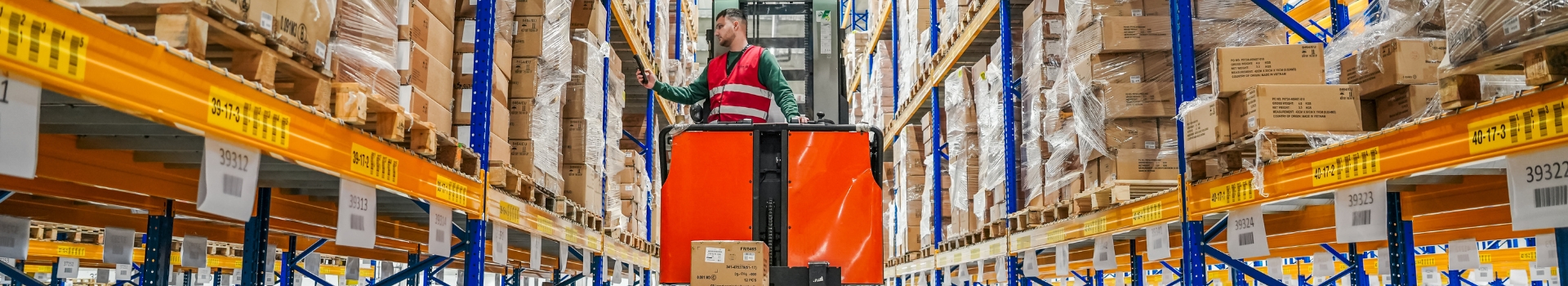 Forklift & Reach truck driver