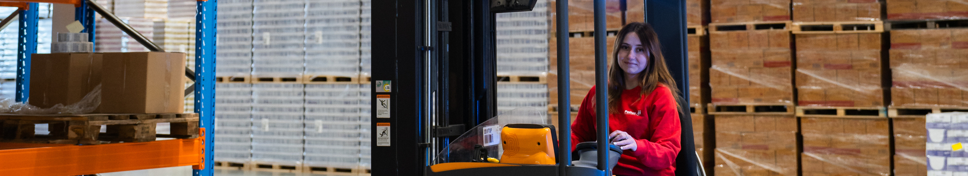 Forklift driver with EPT